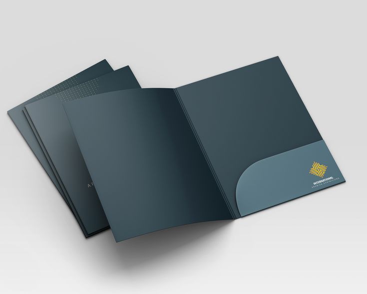 Premium folder printing